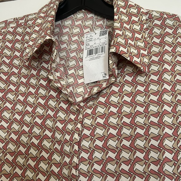 Mango Patterned Shirt - Picture 3 of 5